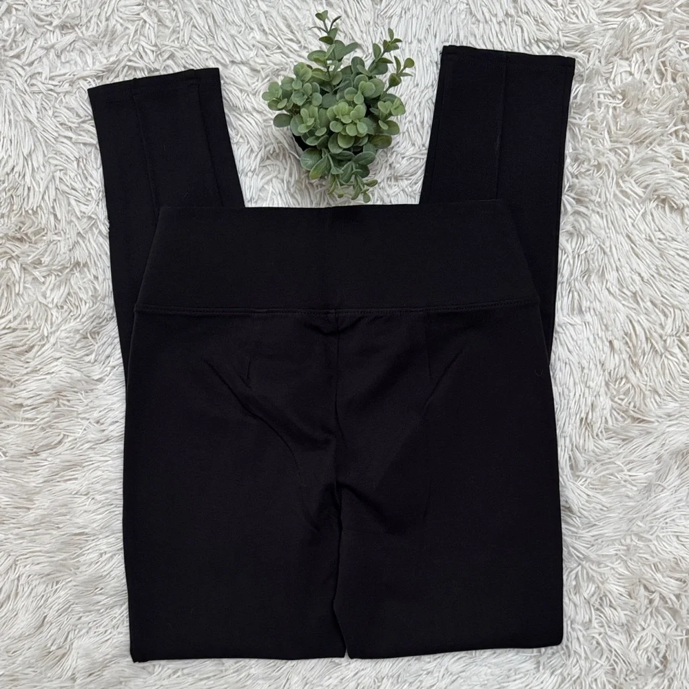 Nine West Stretch Knit Smoothing Leggings 💗 Black - Picture 6 of 12